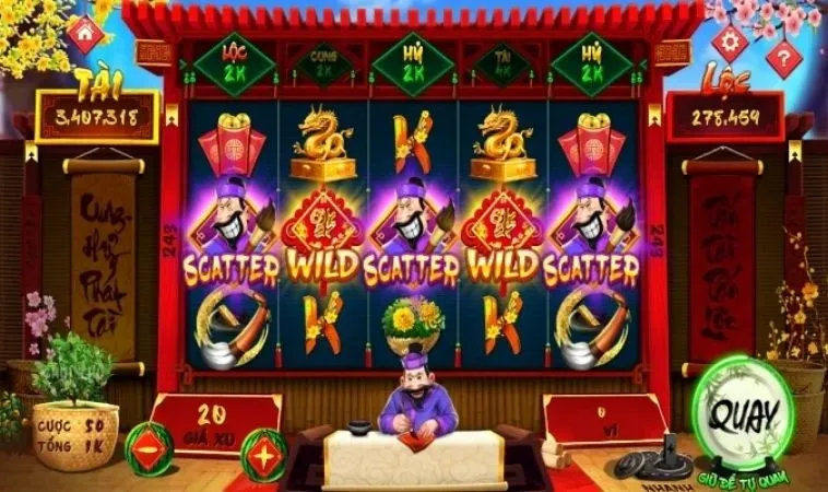 Các biểu tượng trong game nổ hũ Ông Đồ tại VN88